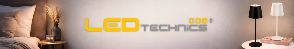Toršeras LEDTechnics, 170 cm, rudas/juodas