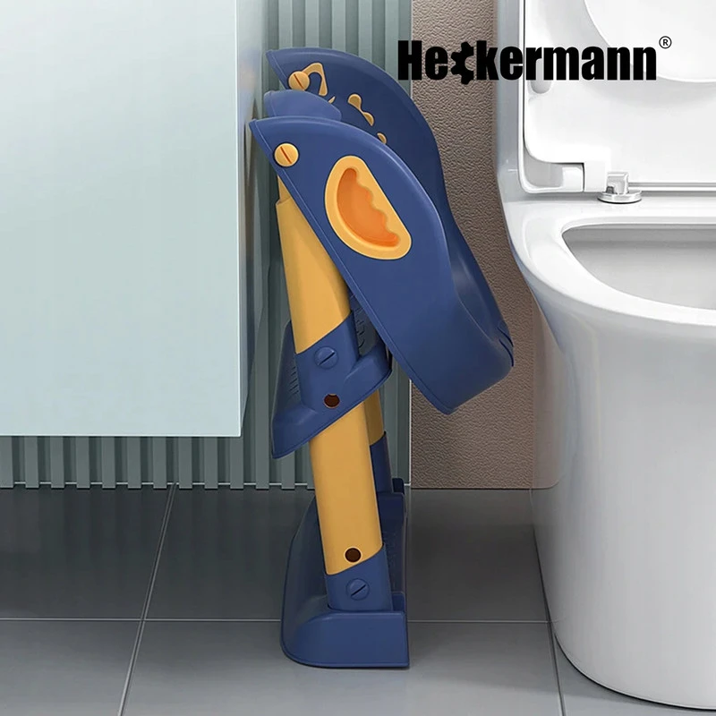 Tualeto sėdynė su laipteliu Heckermann