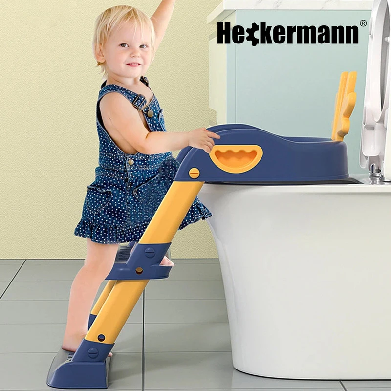 Tualeto sėdynė su laipteliu Heckermann