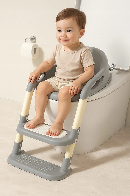 Tualeto sėdynė su laipteliu KidSmile