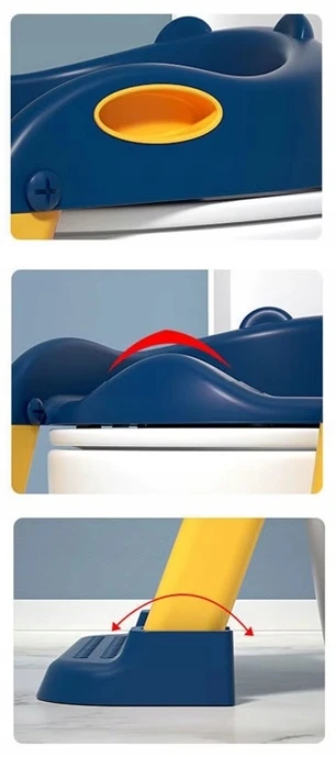 Tualeto sėdynė su laipteliu KidSmile