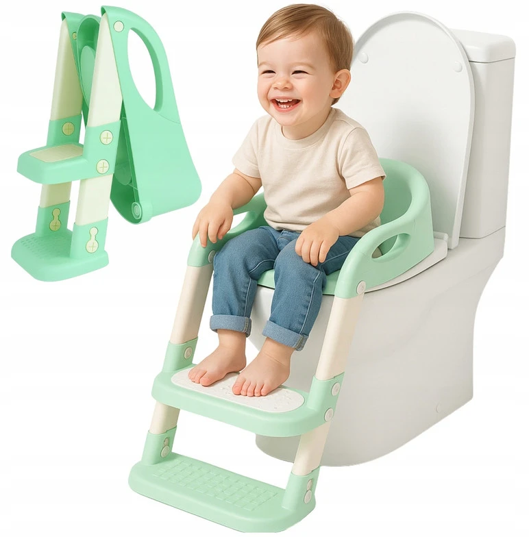 Tualeto sėdynė su laipteliu KidSmile