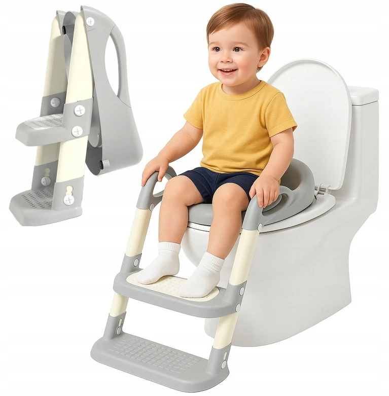 Tualeto sėdynė su laipteliu KidSmile