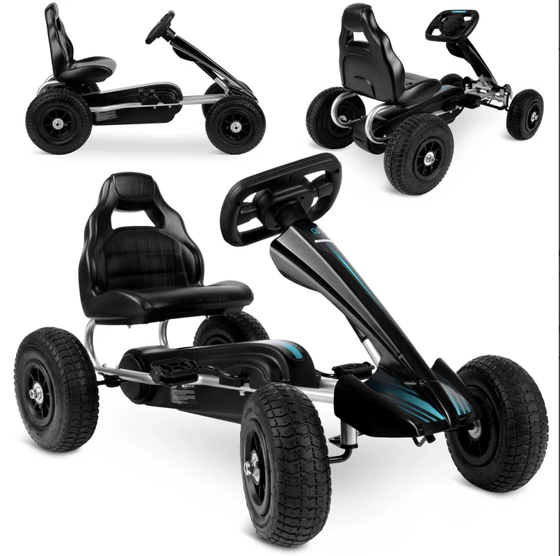 Vaikiškas pedalais minamas kartingas, Ricokids