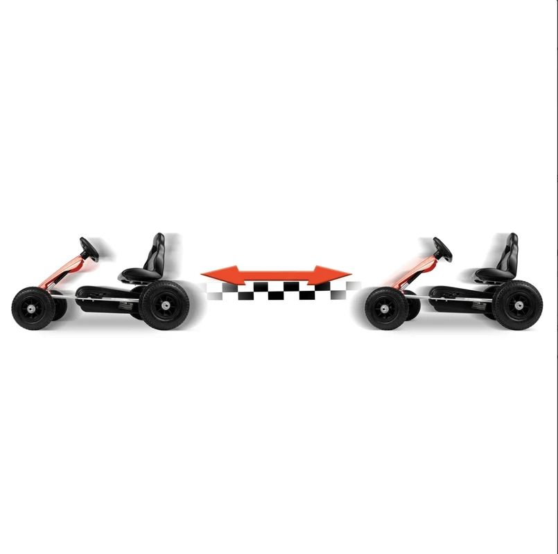 Vaikiškas pedalais minamas kartingas, Ricokids