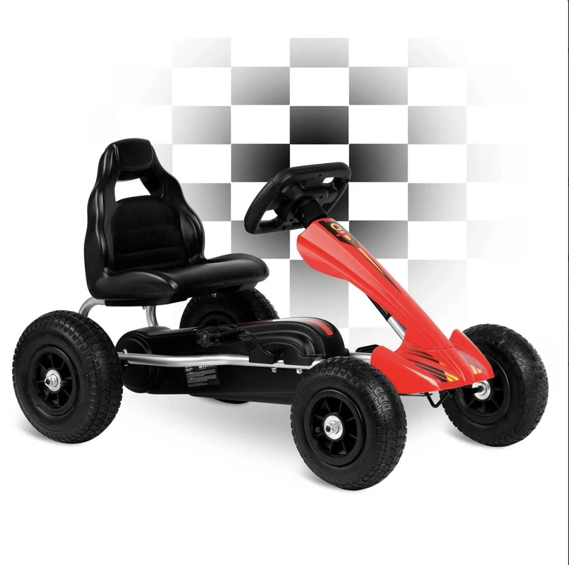 Vaikiškas pedalais minamas kartingas, Ricokids