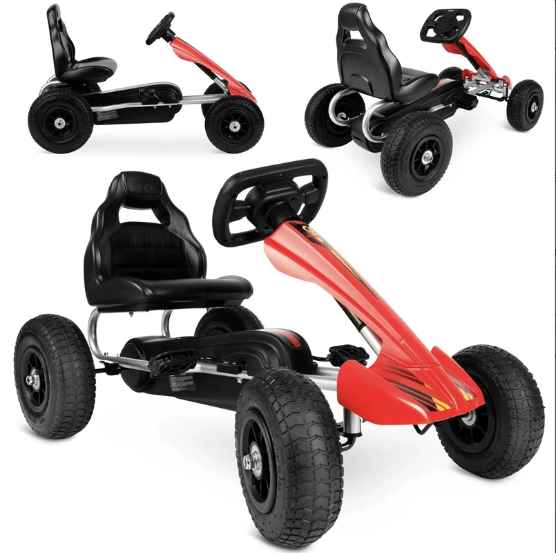 Vaikiškas pedalais minamas kartingas, Ricokids