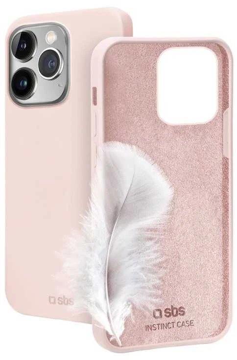Dėklas Apple iPhone 14 Pro Instinct Cover By SBS Rožinė