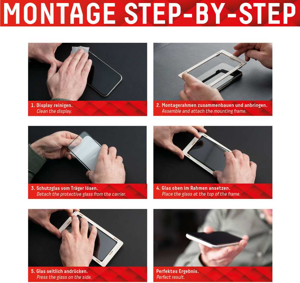 „Apple iPhone 14 Real 2D“ ekrano stiklas „Displex Transparent“.