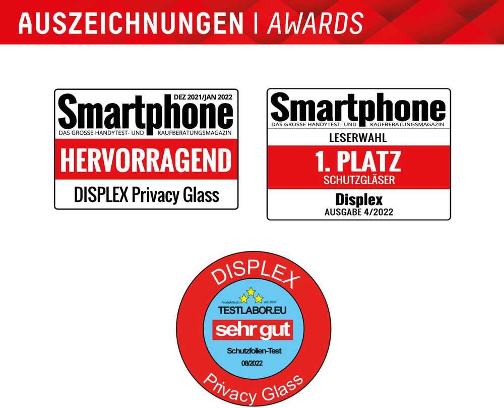 Evi Apple iPhone 15/15 Pro Tikras 3D ekrano privatumo stiklas, gamintojas Displex Juodas