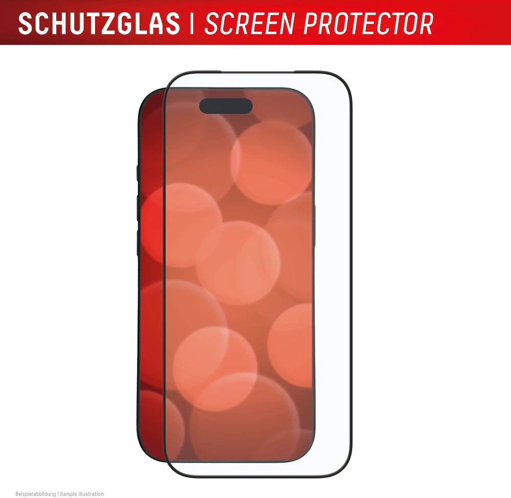 Apple iPhone 17 Pro Premium ekrano apsauginis stiklas MM, pagamintas Displex, skaidrus