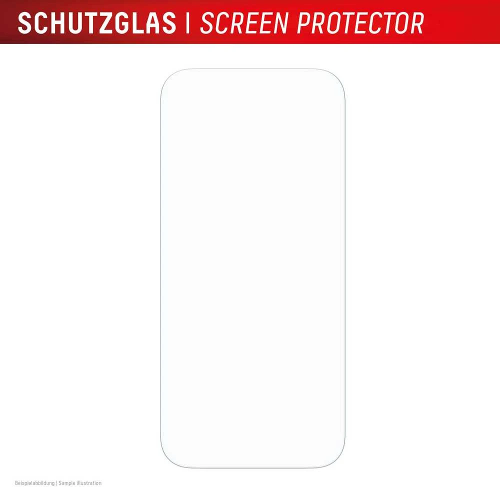 Apple iPhone 17 tikras ekrano stiklas + dėklas, pagamintas „Displex“, skaidrus