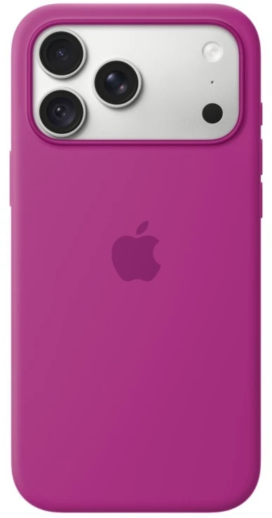 Apple iPhone 18 Pro Max Silikoninis dėklas with MagSafe - Magenta - MK904ZM/A