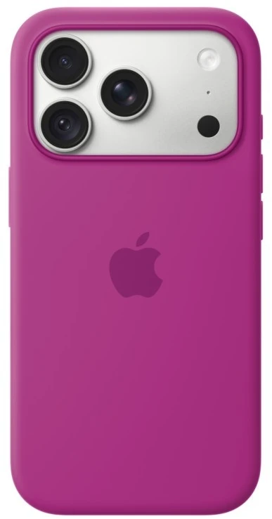 Apple iPhone 18 Pro Silikoninis dėklas with MagSafe - Magenta - MK8T4ZM/A