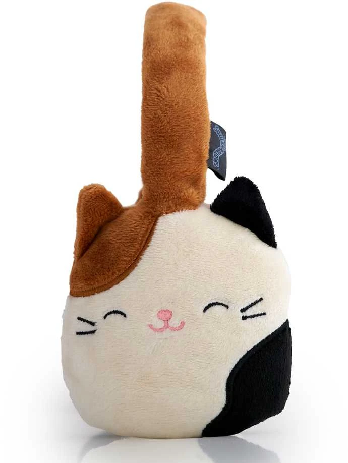 „Squishmallows“ pliušinės „Bluetooth“ ausinės su kamera