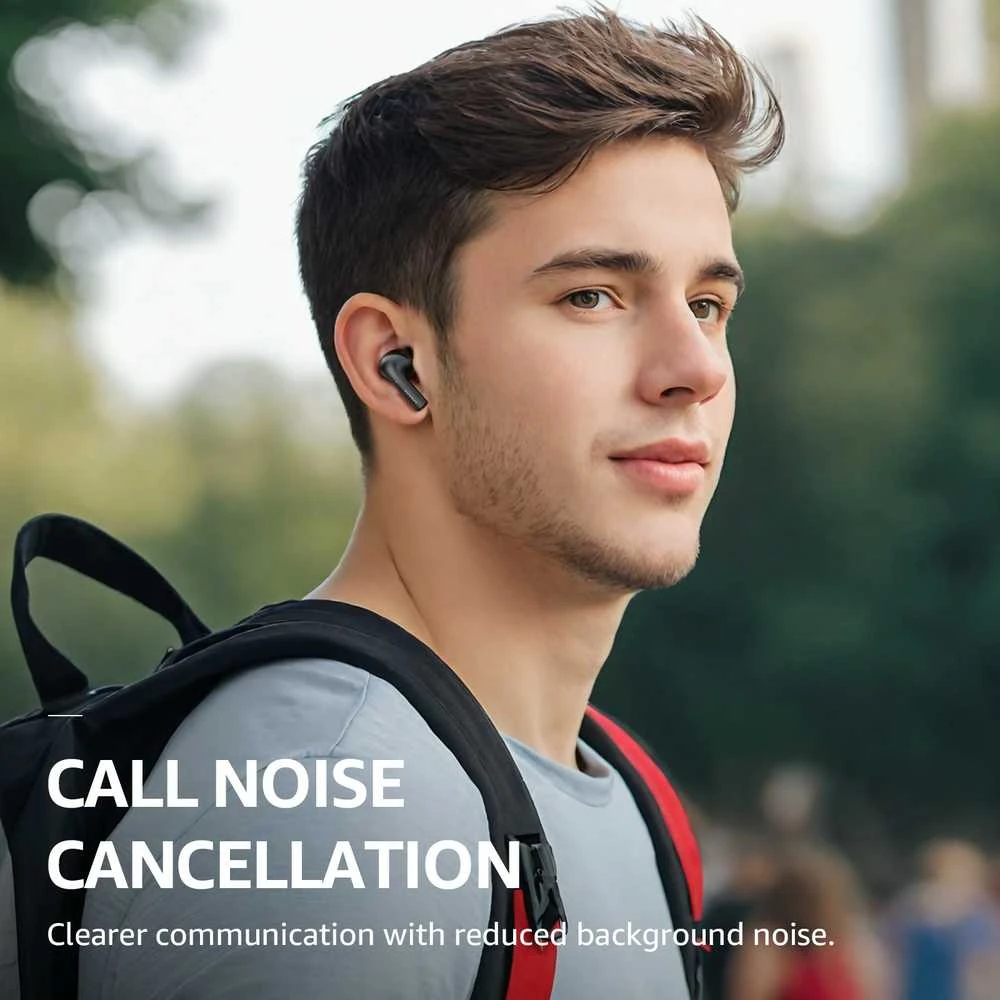 Ausinės Tozo Agile Nova TWS Bluetooth Earbuds Juodas