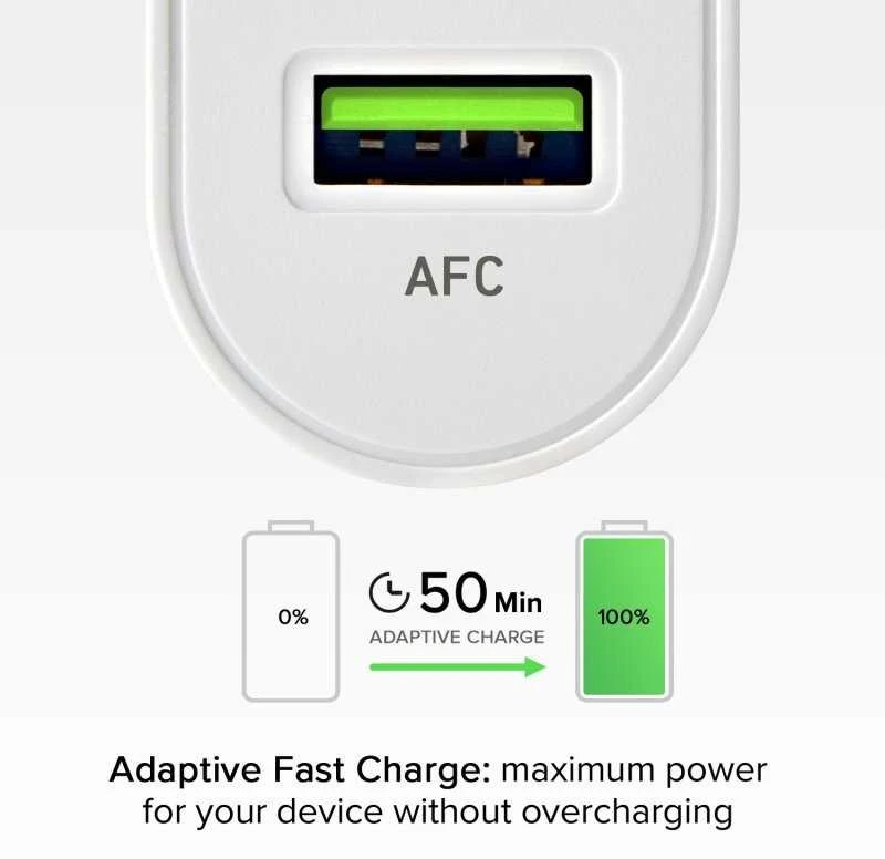 Automobilinis įkroviklis USB 2.1A Type-C 20W, gamintojas SBS Baltas