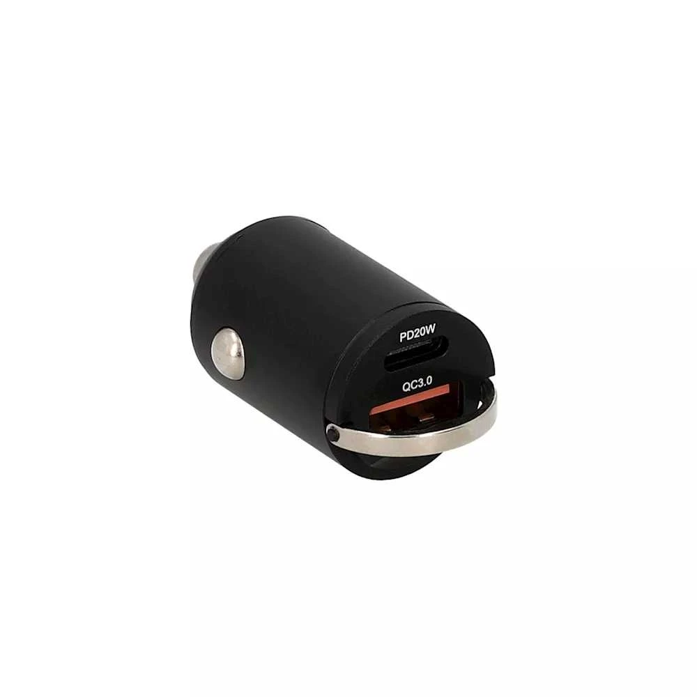 Car charger USB-A, USB-C 38W by Musthavz Juodas