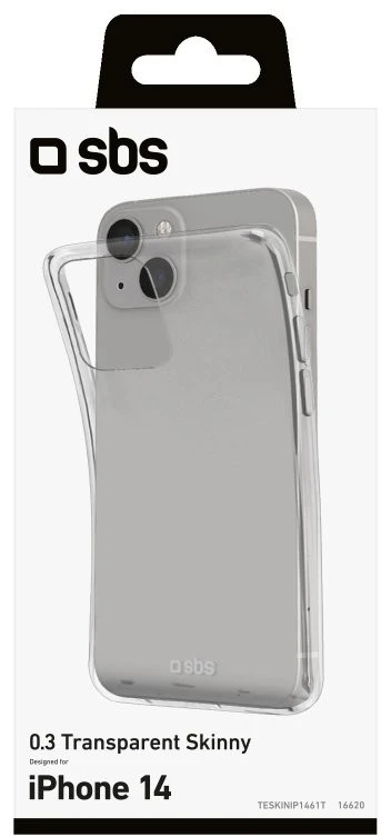 Dėklas Skaidrus SBS Skinny Cover Cover, skirtas iPhone 14/13
