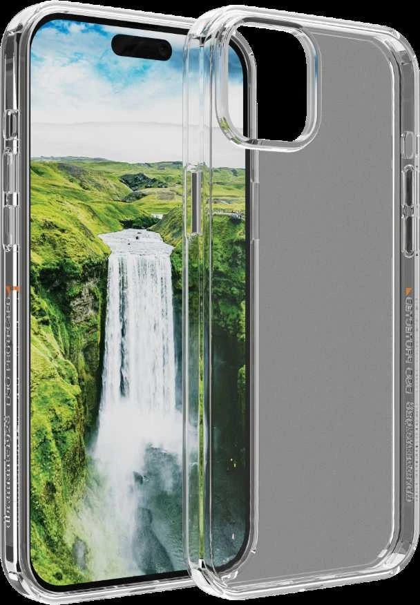 Apple iPhone 15 Iceland Ultra D3O skaidrus dėklas, pagamintas Dbramante1928, permatomas