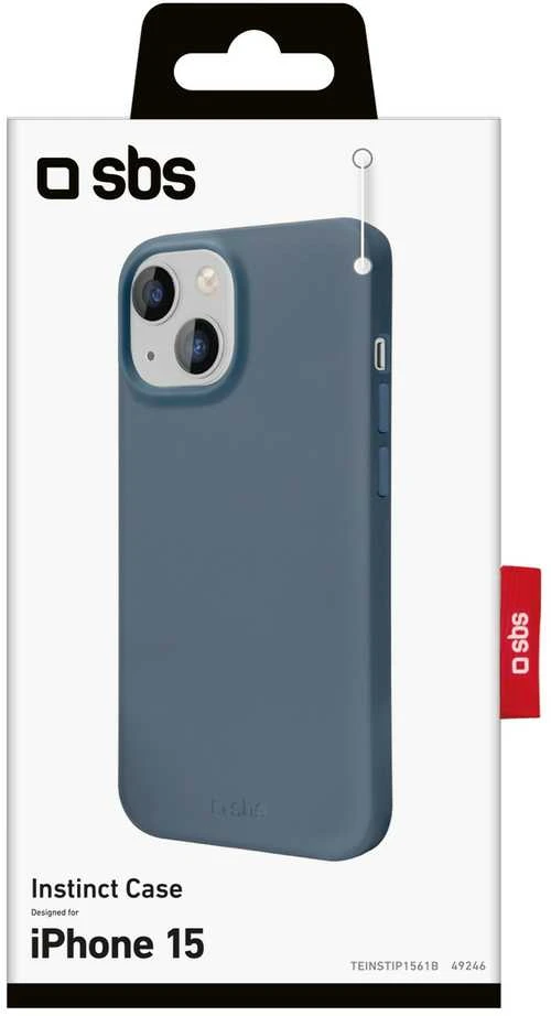 Dėklas Apple iPhone 15 Instinct Cover By SBS Mėlyna