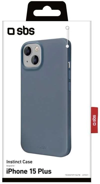 Dėklas Apple iPhone 15 Plus Instinct Cover by SBS Mėlyna