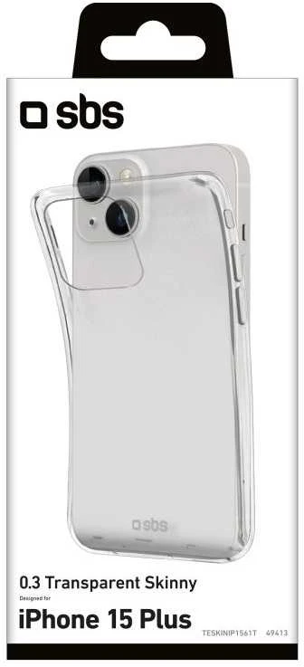 Dėklas „Apple iPhone 15 Plus“ plonas dangtelis su SBS skaidrus