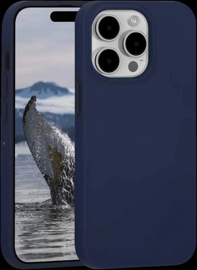 Dėklas Apple iPhone 15 Pro Max Iceland Ultra D3O su MagSafe, Dbramante1928 Mėlyna