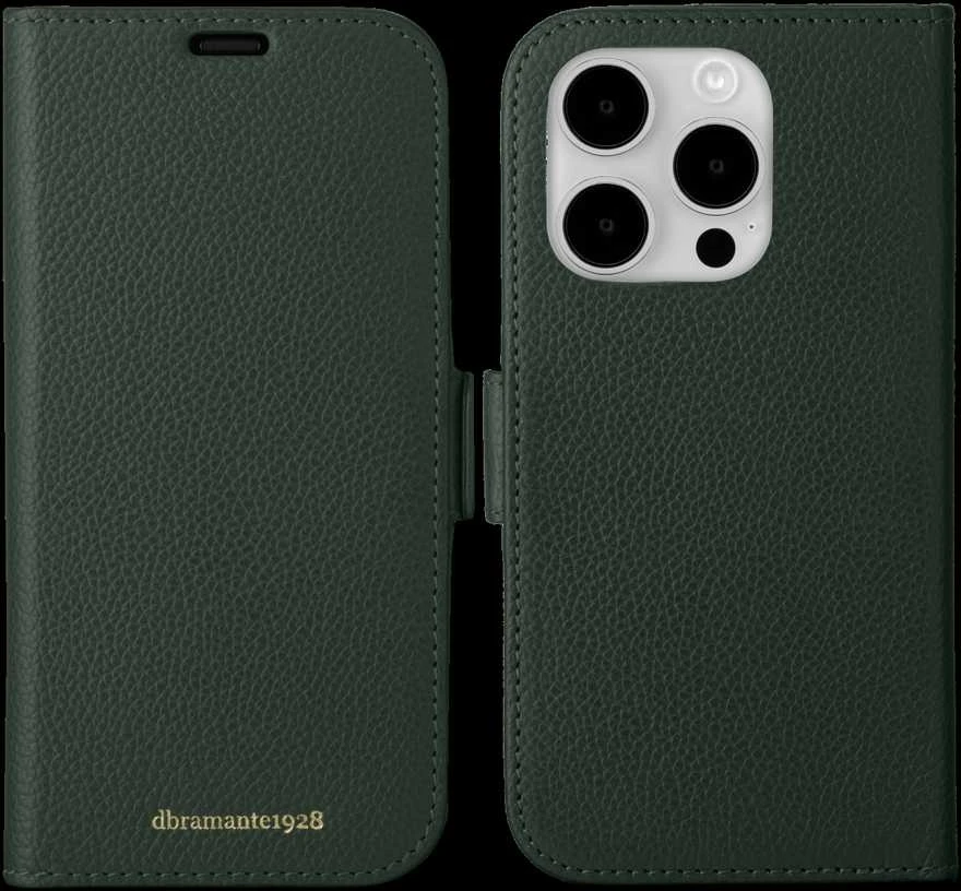 Dėklas Apple iPhone 15 Pro Max New York 2-in-1 Wallet Case by Dbramante1928 Evergreen
