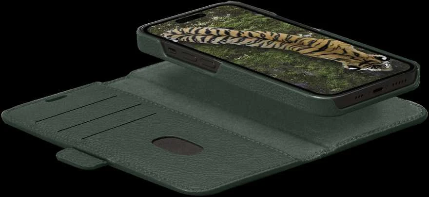 Dėklas Apple iPhone 15 Pro Max New York 2-in-1 Wallet Case by Dbramante1928 Evergreen