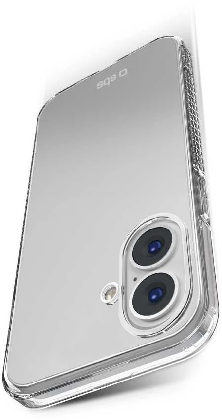 SBS dėklas „Apple iPhone 16 Plus Extreme X2“, skaidrus