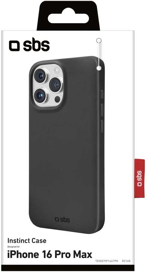Dėklas Apple iPhone 16 Pro Max Instinct Cover By SBS Juodas