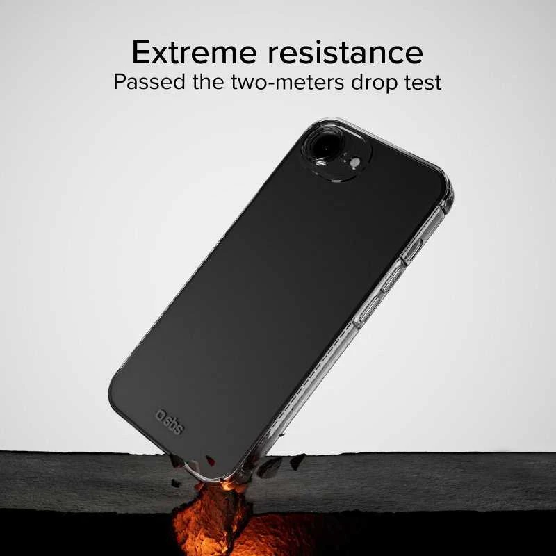 SBS dėklas Apple iPhone 16e Extreme X2 telefonui, skaidrus