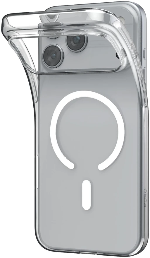 Dėklas Apple iPhone 18 Pro Max Cover 0.3 with Magsafe by Puro Transparent
