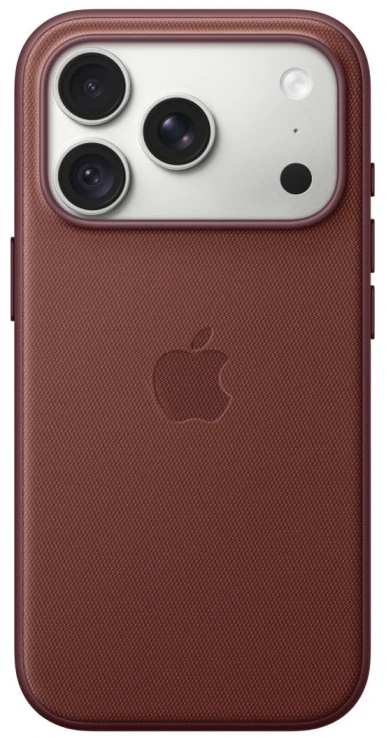 Dėklas Apple iPhone 18 Pro TechWoven Case with MagSafe – Burgundy - MKD14ZM/A