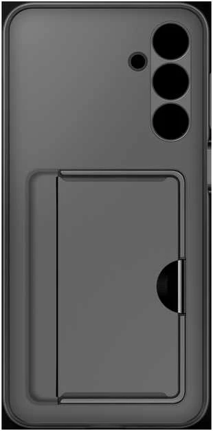 Dėklas Samsung Galaxy A16 Card Slot Cover Juodas