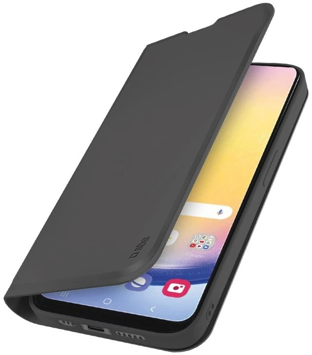 Dėklas Samsung Galaxy A26 Wallet Smooth Case By SBS Juodas