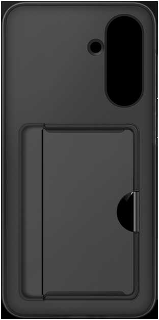 Dėklas Samsung Galaxy A36 Card Slot Cover Juodas