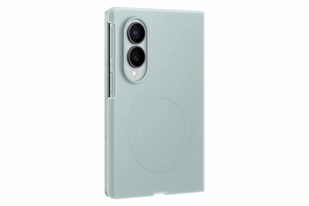Dėklas EF971CGE Silicone Magnet Samsung Galaxy Fold 8, Žalias
