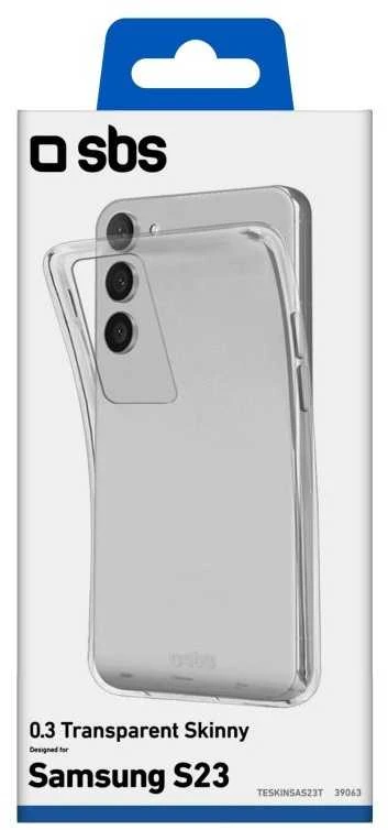 Dėklas „Samsung Galaxy S23 Skinny“ dangtelis su permatomu SBS