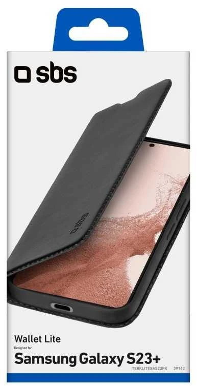 Dėklas Samsung Galaxy S23+ Wallet Lite Case By SBS Juodas