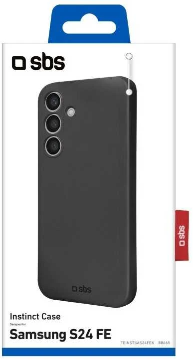 Dėklas Samsung Galaxy S24 FE Instinct Cover By SBS Juodas