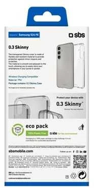 Samsung Galaxy S24 FE plonas SBS skaidrus dėklas
