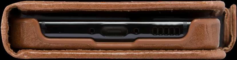 „Samsung Galaxy S24 Lynge 2-in-1“ piniginės dėklas, Dbramante1928 Brown