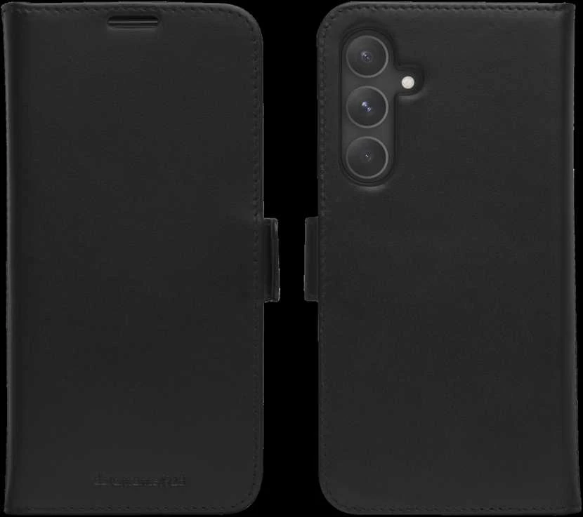 Dbramante1928 Juodas „Samsung Galaxy S24 Lynge 2-in-1“ piniginės dėklas