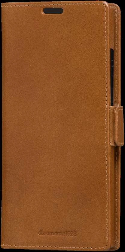 „Samsung Galaxy S24 Ultra Lynge 2-in-1“ piniginės dėklas, pagamintas Dbramante1928 Brown