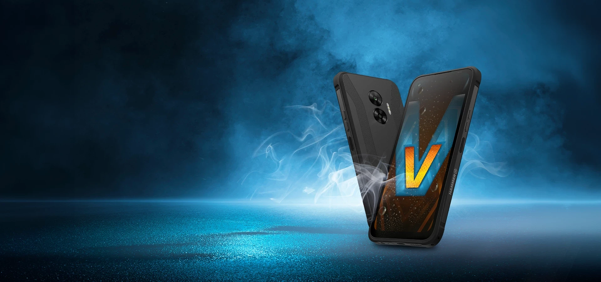 Išmanusis telefonas MyPhone Hammer Blade V 5G, 8/256GB, juodas aprašymas - Prekės nuotrauka