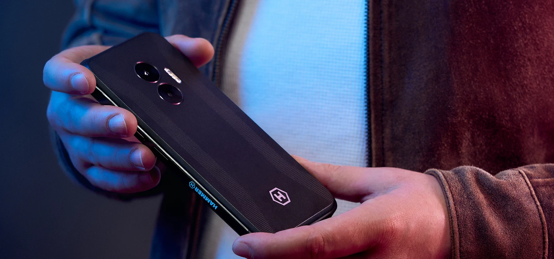 Išmanusis telefonas MyPhone Hammer Blade V 5G, 8/256GB, juodas aprašymas - Prekės nuotrauka