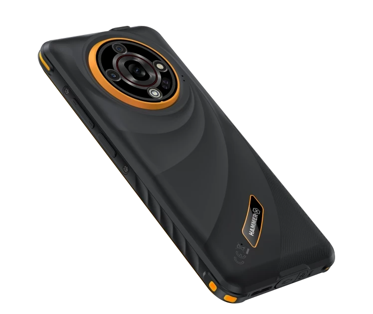 Išmanusis telefonas MyPhone Hammer Iron 6 5G, 6/128GB, oranžinis aprašymas - Prekės nuotrauka