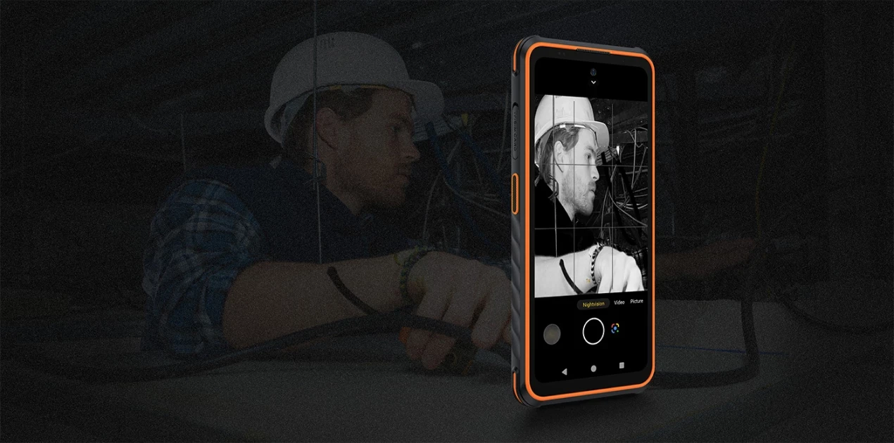 Išmanusis telefonas MyPhone Hammer Iron 6 5G, 6/128GB, oranžinis aprašymas - Prekės nuotrauka